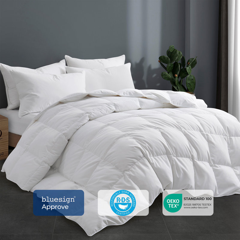 Latitude Run® 600in³/oz Fill Power All Season Goose Down Comforter